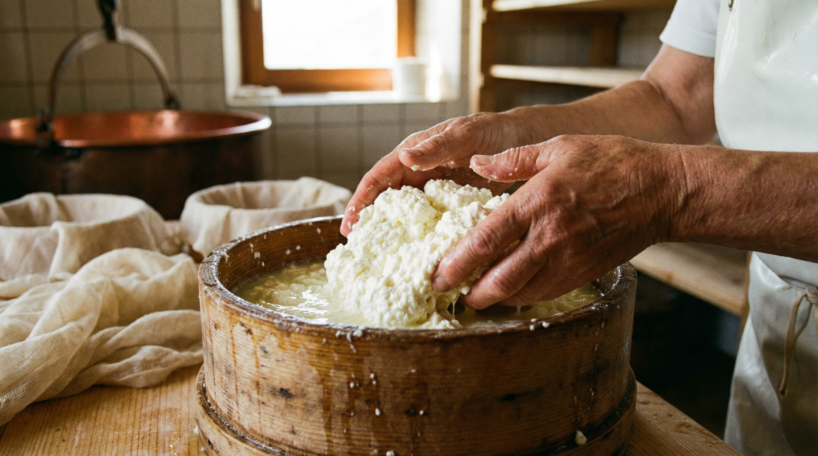 Artisanal cheese making